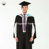 Custom Monash-Style Graduation Gown and Hood