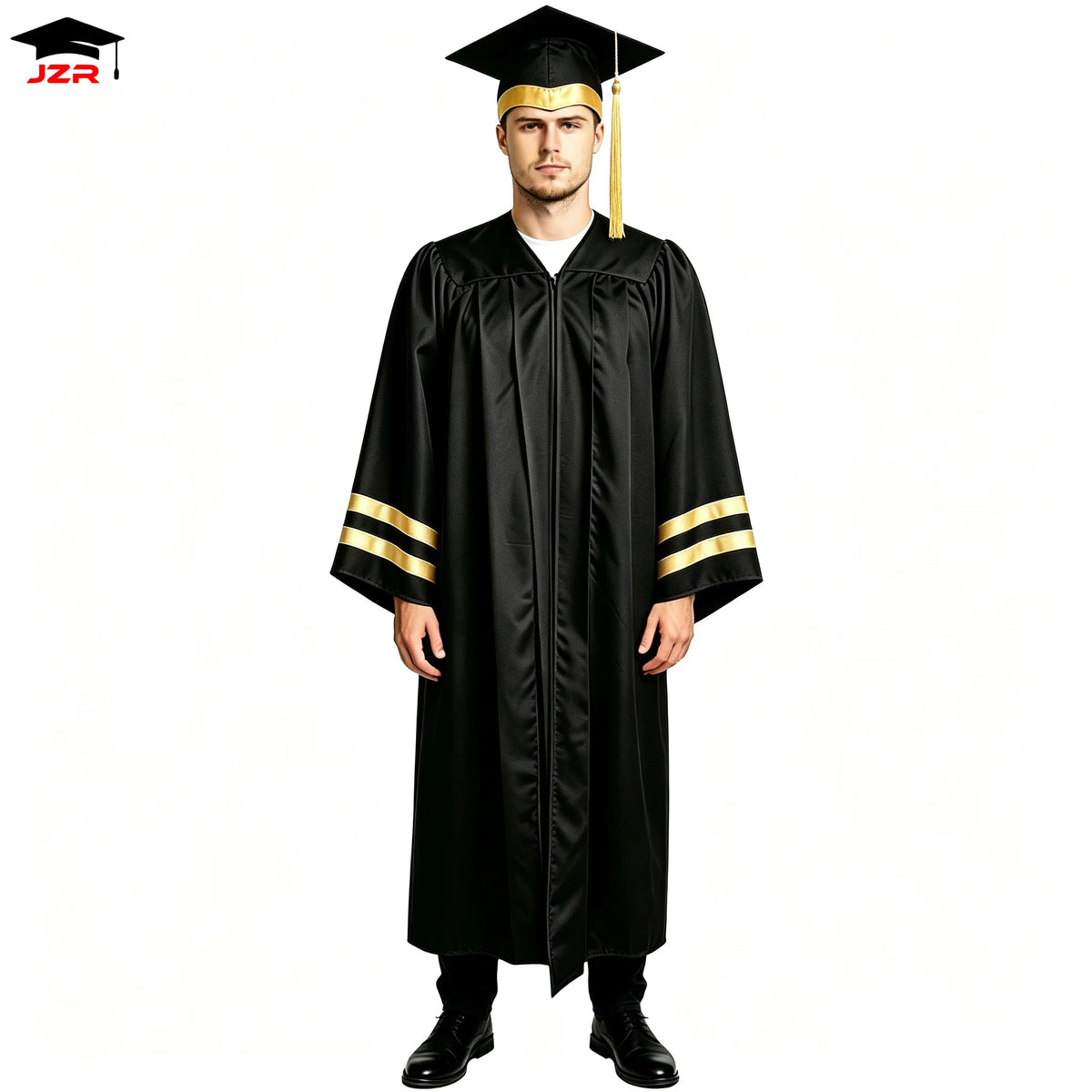 Factory Outlet OEM Graduation Gown and Cap Graduation Robe Cap for Graduation Ceremony