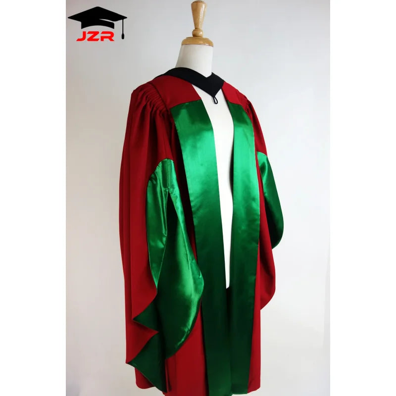 Premium Doctoral Regalia Full Set Gown Cap Hood for Australian Universities