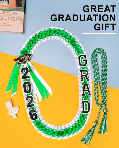 Wholesale 2026 Handmade Graduation Honor Cord Leis 120CM Polyester Woven Necklace Party Ornaments