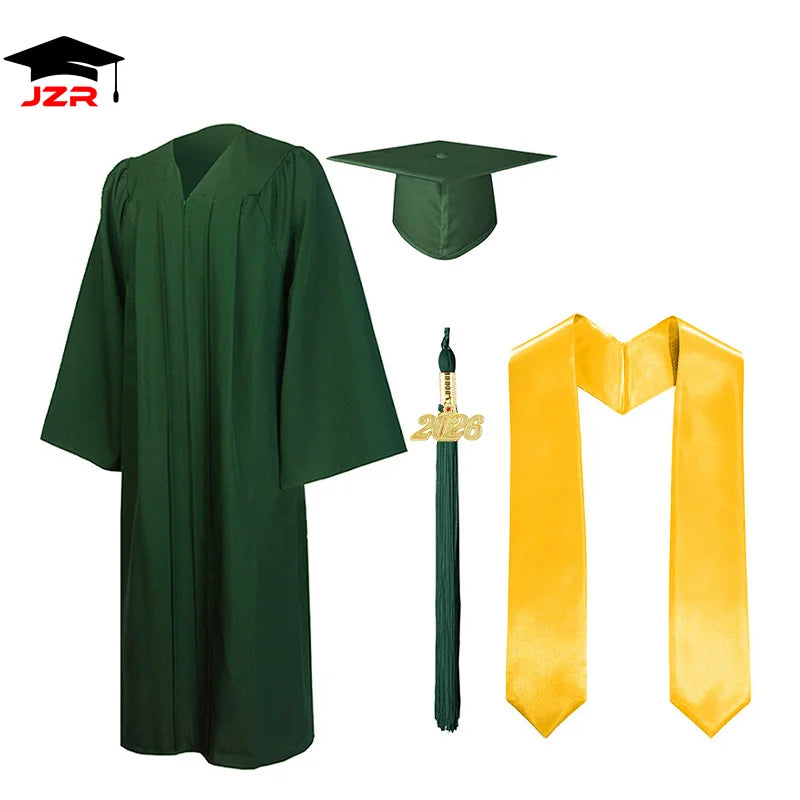 Wholesale Unisex University Academic Gown and Graduation Gown for Adults