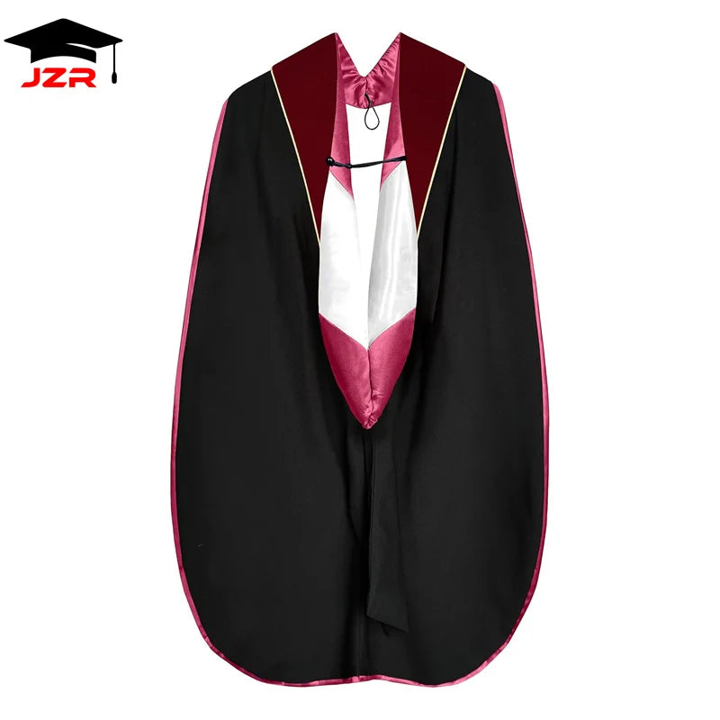 High Quality US Style Custom Doctoral Graduation Hood Scarf for Wholesale