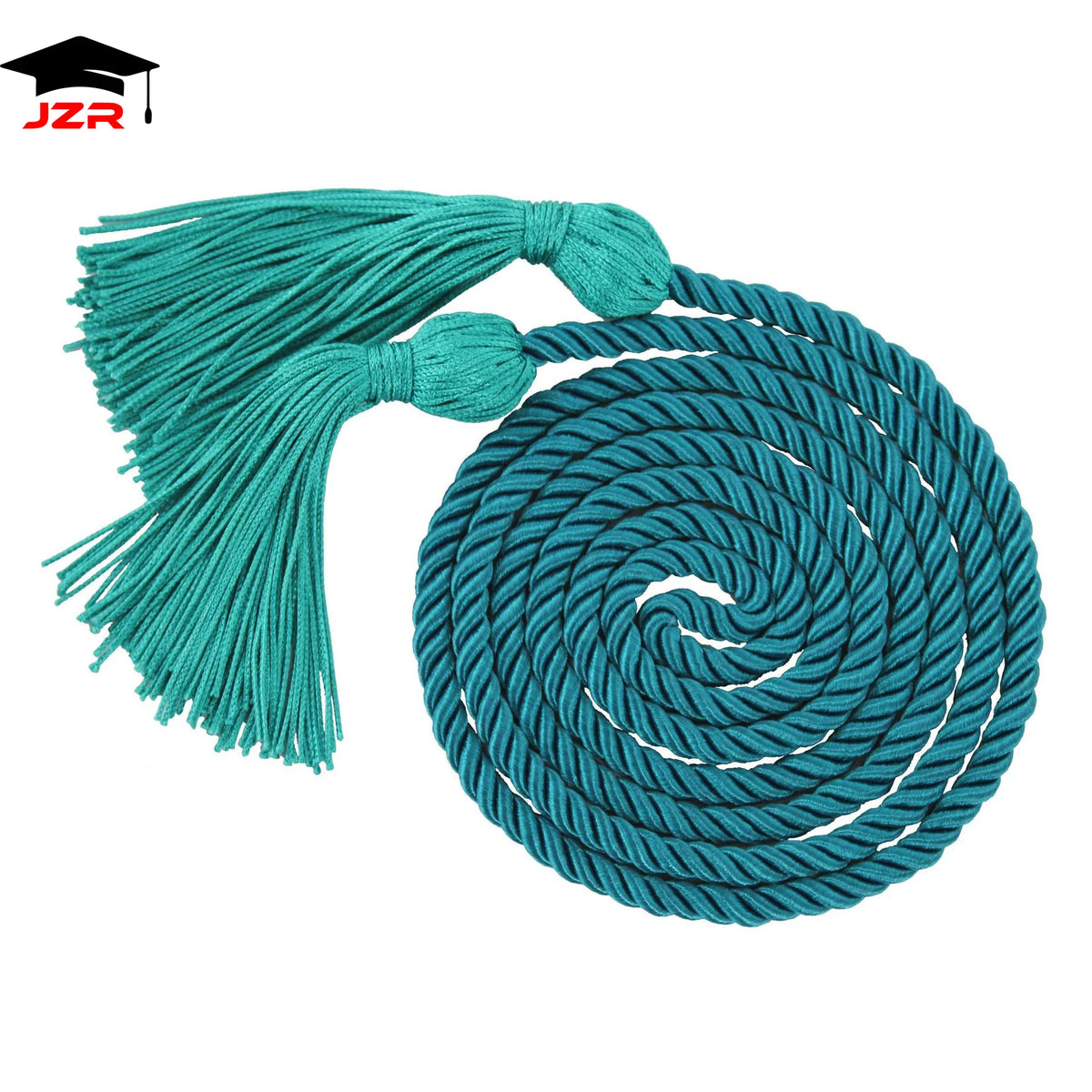 HOT JZR Wholesale Custom Color Graduation Honor Cords Tassel 100% Polyester Eco Friendly High Tenacity for Graduation Ceremony