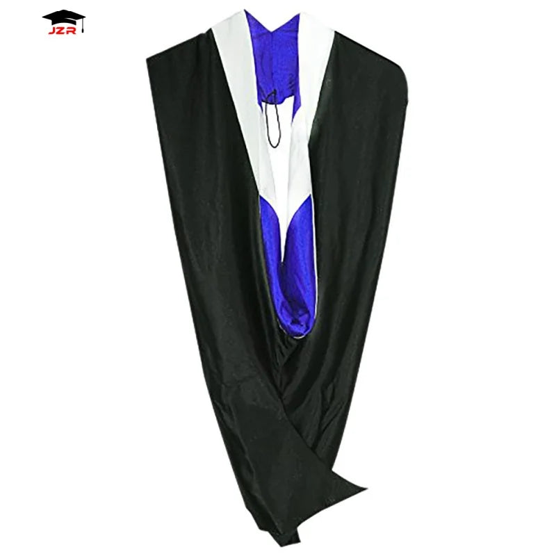 Hot Sell 16 Colors Personalized Bachelor Polyester Deluxe Academic Graduation Hood Master Graduation Hood