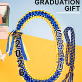 Custom Hand-Braided Graduation Ribbon Lei