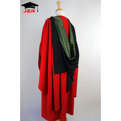 UK University Australia the University of Melbourne Doctoral PhD Graduation Gown Cap Hood Set