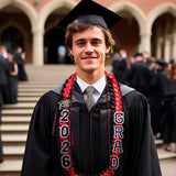 Custom Hawaiian-Style Graduation Ribbon Lei