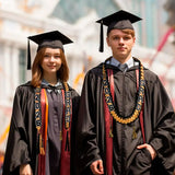 Custom Hand-Knitted Double-Braided Graduation Lei