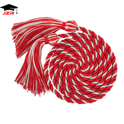 HOT JZR Factory Direct Custom Graduation Honor Cords Tassel Multiple Colors 100% Polyester Durable Eco Friendly for Graduation