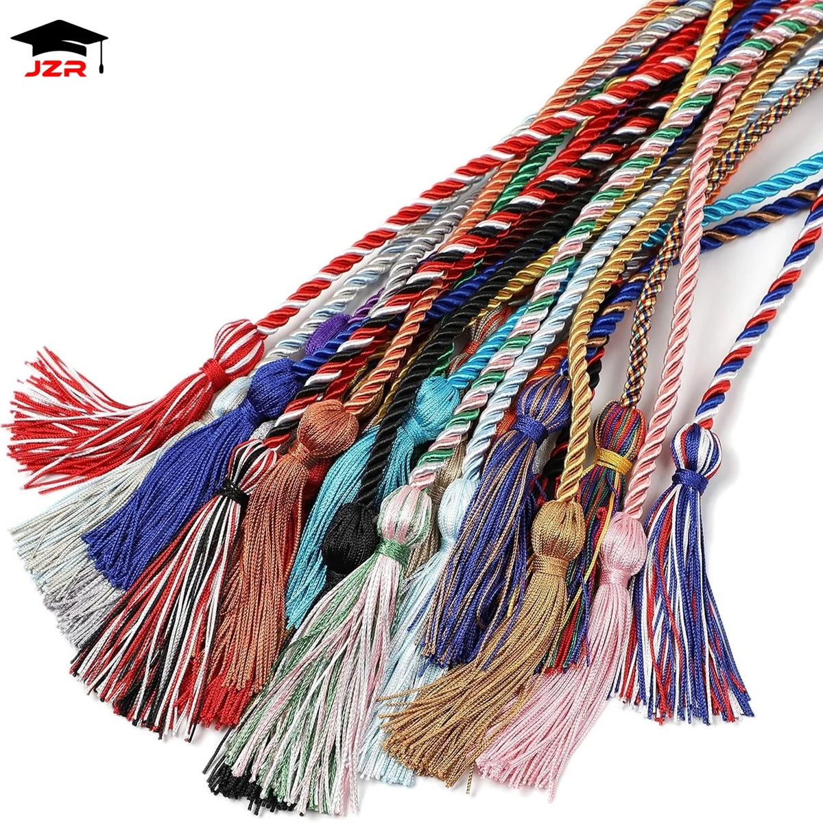 Custom Color Graduation Honor Cords 100% Polyester Graduation Cords for Graduation Ceremony