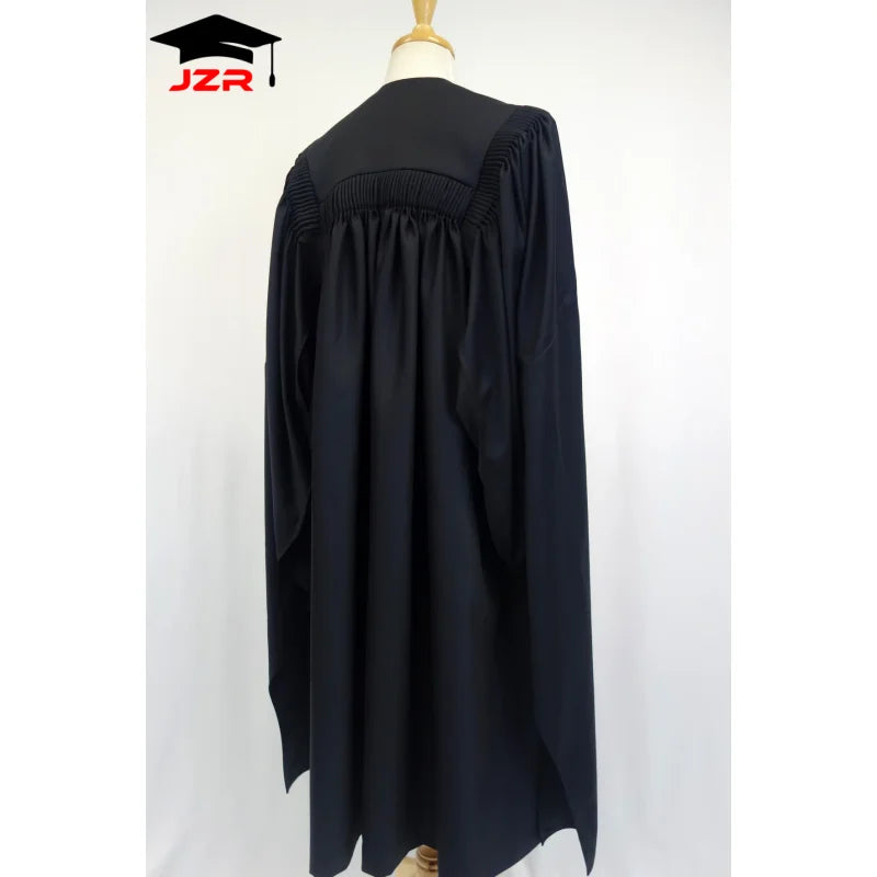 Wholesale Customized Specific PhD Gown Set UK Academic Doctoral Robe and Tam with Tassel