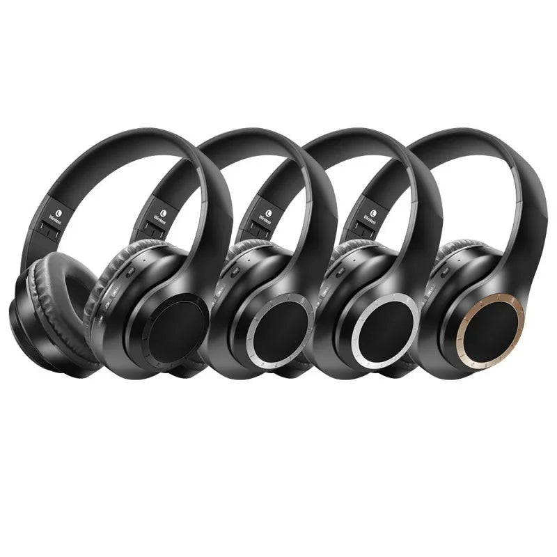 Chaoke Shocking Bass Stereo Over Ear Wireless for 5.3 AAC Gaming ANC Headphones with IPX4 Waterproof and Long Playtime