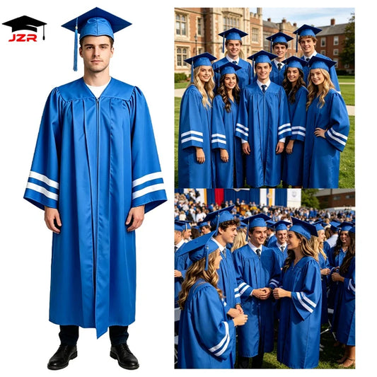 Cape De Graduation Toga Sell Graduation Gown Graduation Robe and Cap University for Adult