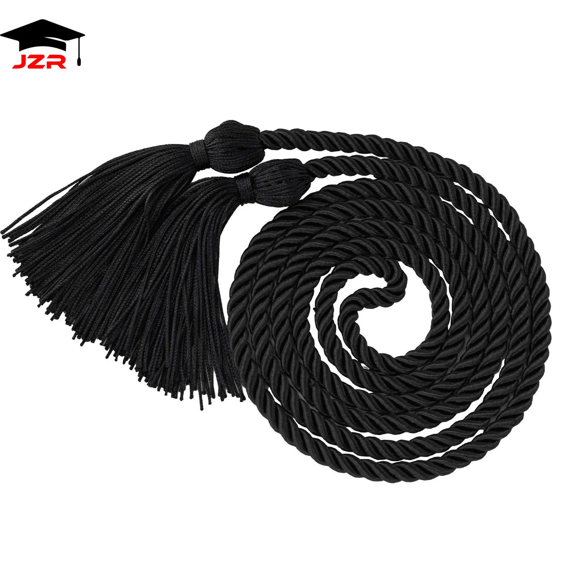 HOT JZR Wholesale Custom Color Graduation Honor Cords Tassel 100% Polyester Eco Friendly High Tenacity for Graduation Ceremony