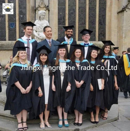 2023 New Uk Style Wholesale Manufacturer of Graduation Gown Customized Bath University Graduation Gown