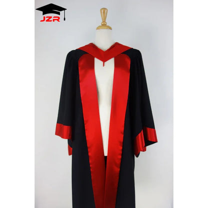 Custom the University of Melbourne PhD Graduation Gown Cap and Hood Set