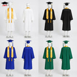 Custom Graduation Gown, Cap, Stole and Cord Set