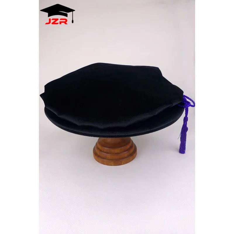 Wholesale UK University PhD Premium Quality Unisex Doctoral Robe Graduation Gown Set