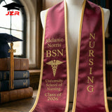 Custom Embroidered Graduation Stole for Schools