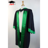 Premium PhD Graduation Attire Set Matte Gown Doctoral Robe and Tam with Tassel Doctoral Degree