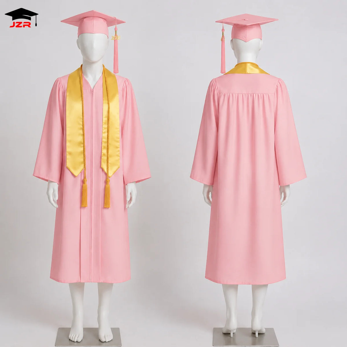 Classic American School Uniforms Toge Graduation Customized Wholesale Graduation Gown Cap for Adults Bachelor Graduation Robe
