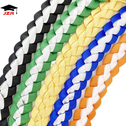 New Trend Wholesale Graduation Ribbon Garland Braided Collar Band Comfortable Ribbon Leis for Sale