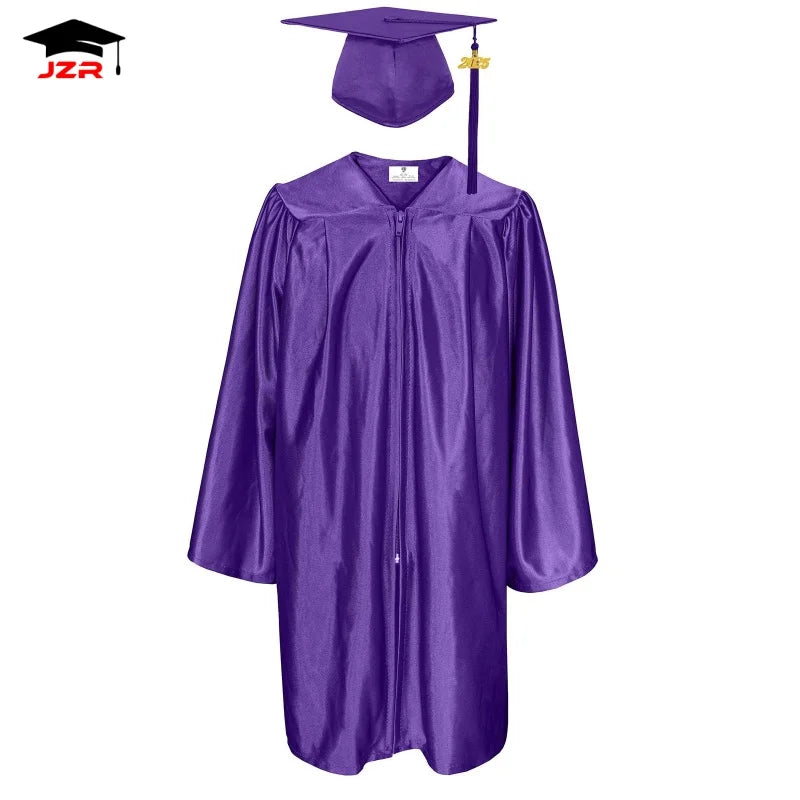 Custom Maroon Kindergarten Graduation Gown and Cap