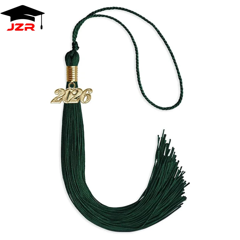 Wholesale 2026 Multi Color Popular Graduation Tassel With Year Charm Graduation Cap Tassels