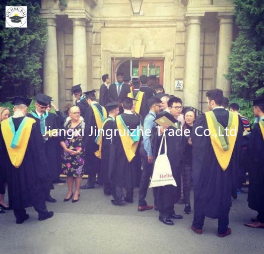 Custom UK-Style University Graduation Gown