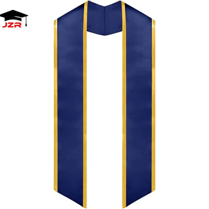 Custom Graduation Stole with Trim Blank Sublimation Graduation Stoles Custom Graduation Scarf