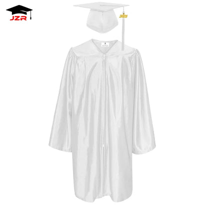 High Quality Shiny Color Preschool  Kids Royal Blue Kindergarten Graduation Gowns Primary School Graduation Uniform