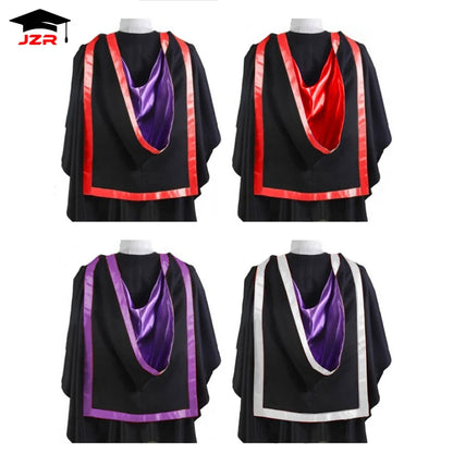 Wholesale UK Style Masters Academic Hood Perfect Graduation Hood for Graduation Ceremony
