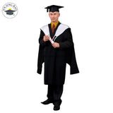 Custom University Graduation Gown, Hood, Stole and Cap