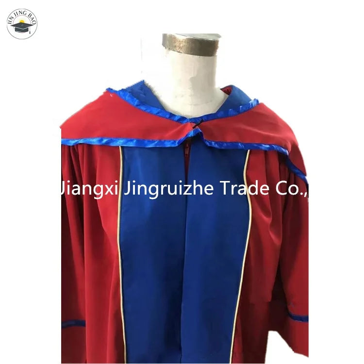 Custom Canadian University Graduation Gown, Hood and Cap