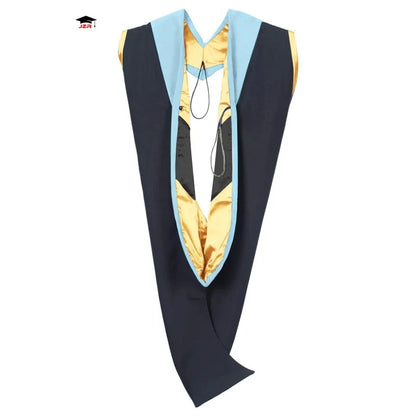 Hot Selling 16 Colors Combinations Traditional Deluxe Academic Graduation Hood Bachelor and Master Graduation Hood