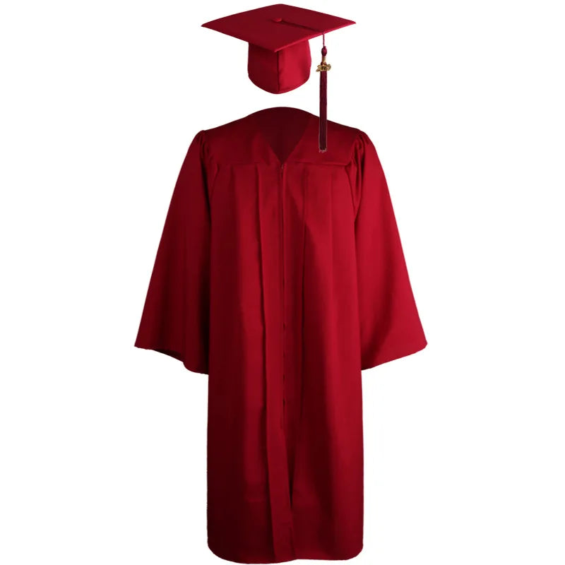 Wholesale Doctoral Graduation Kids Gown and Cap for Adults University Green Kindergarten Graduation Cap and Gown Men Adult Set