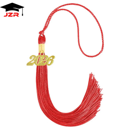 Wholesale 2026 Multi Color Popular Graduation Tassel With Year Charm Graduation Cap Tassels