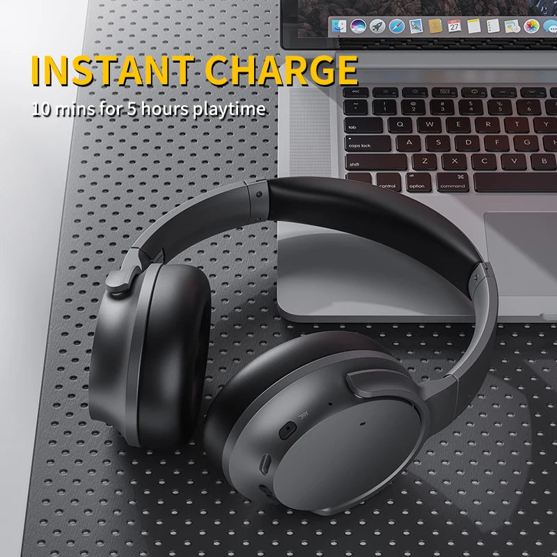 Best Quality Wireless Earphone Headset Noise Cancellation ANC Headphone Hifi Wireless Headphones