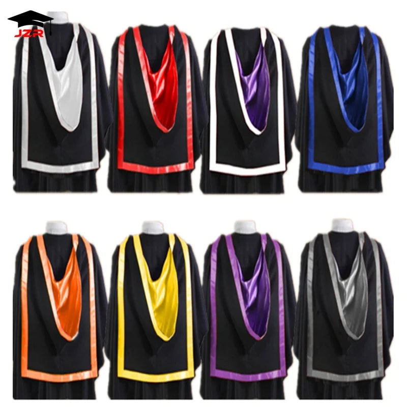 Wholesale UK Style Masters Academic Hood Perfect Graduation Hood for Graduation Ceremony