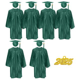 Custom Forest Green Kindergarten Graduation Gown and Cap