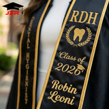 Custom Printed and Embroidered Graduation Stole