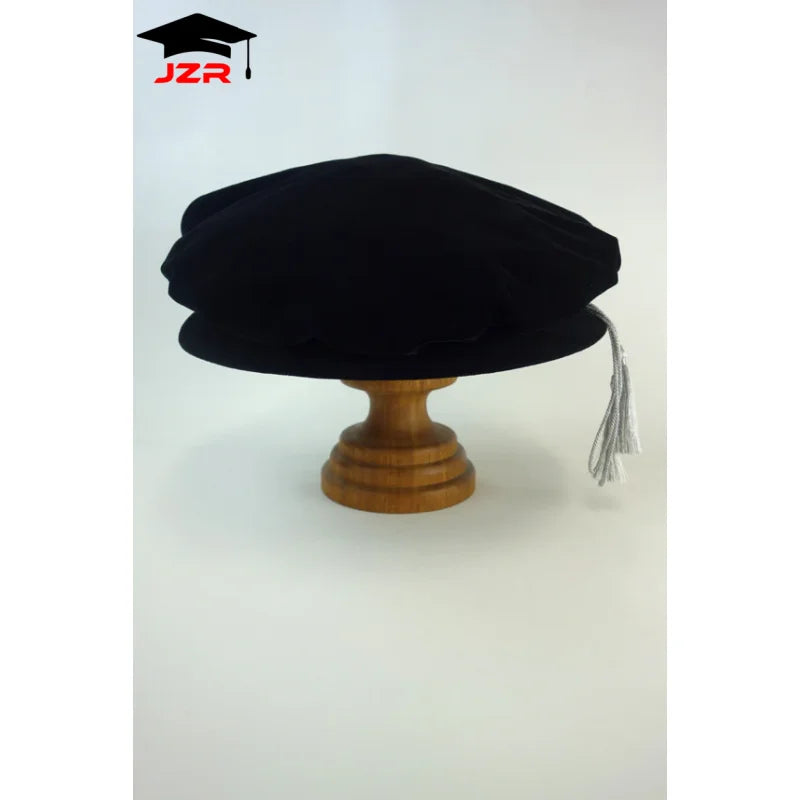 Wholesale British Style Newcastle University PhD Graduation Gown Cap Hood Set and Beefeater Tams