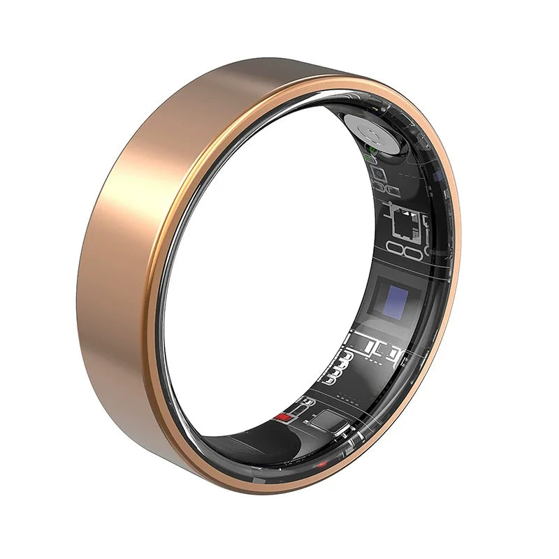 2026 New 6.5mm Ultra-narrow TK18 Stainless Steel 5ATM IP68 Waterproof Fitness Tracker App Control Smart Ring
