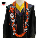 Custom Multicolour Double-Layer Graduation Lei