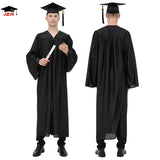 Custom Adult Shiny Graduation Gown Set