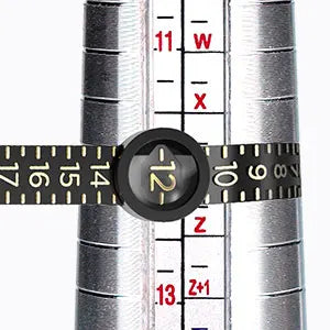 Custom Logo Reusable Plastic Smart Ring Size Gauge Stick Easy Finger Adjustment UK Men's Measuring Set