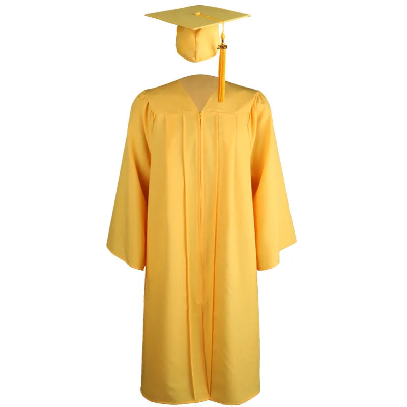 Custom Green Graduation Gown and Cap Set