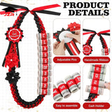 Custom 120 cm Braided Graduation Ribbon Lei