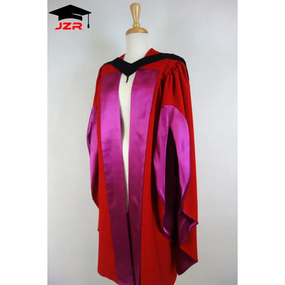 Custom the University of Melbourne PhD Graduation Gown Cap and Hood Set