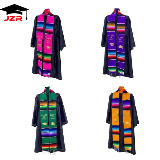 2026 Factory Made Graduation Stole Custom Graduation Stoles Sublimation Graduation Stole